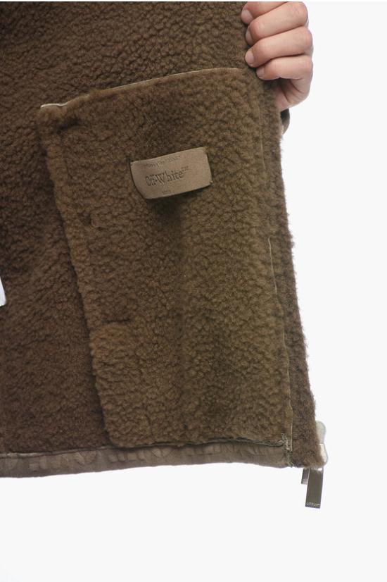  오프화이트 무톤 OMJL002F23LEA0016100 Brown - OFF WHITE