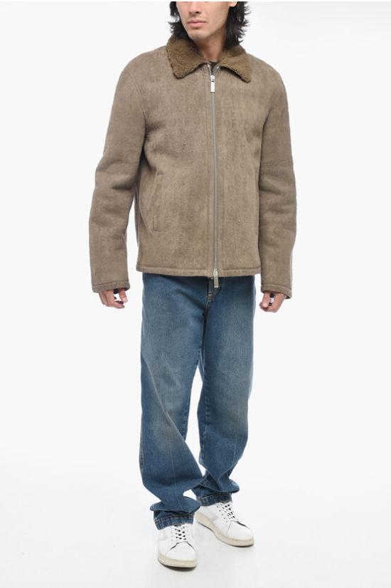  오프화이트 무톤 OMJL002F23LEA0016100 Brown - OFF WHITE