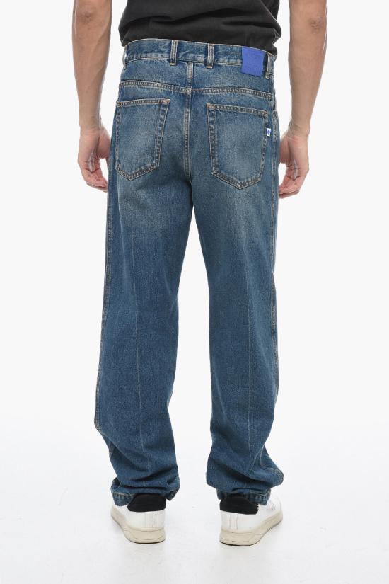  마르셀로 불론 데님 팬츠 CMYA033F23DEN0013400 Blue - MARCELO BURLON