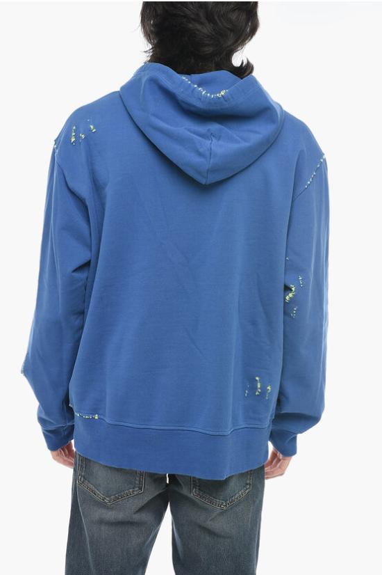  디젤 후드 티셔츠 A10462 0KHAQ 8EKA - DIESEL