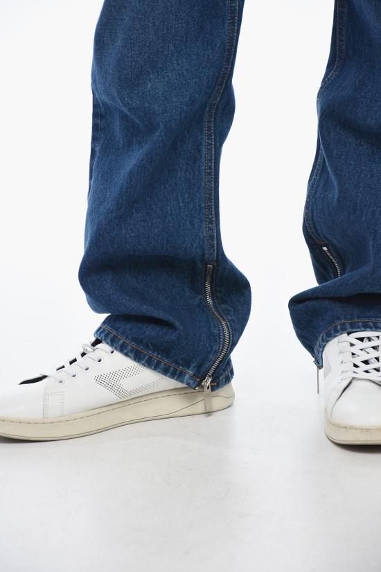  오프화이트 데님 팬츠 OMYA177F23 DEN002 4400 Blue - OFF WHITE