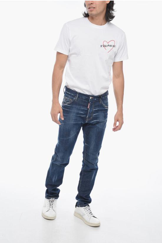  디스퀘어드2 데님 팬츠 S74LB1315 S30342 470 Blue - DSQUARED2