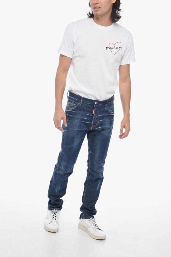  디스퀘어드2 COOL GUY 쿨 가이 슬림 스트레치 진 S74LB1315 S30342 470 Blue - DSQUARED2