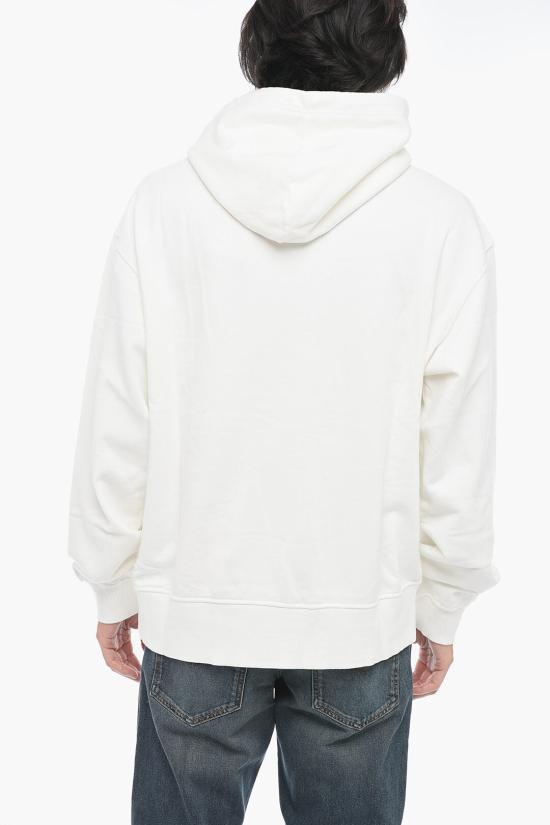  디젤 후드 티셔츠 A11258 0EJAA 141 White - DIESEL