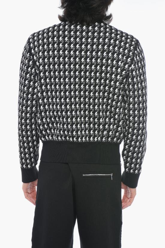  닐바렛 봄버 자켓 NBV7MA165A V609C 014 Black - NEIL BARRETT