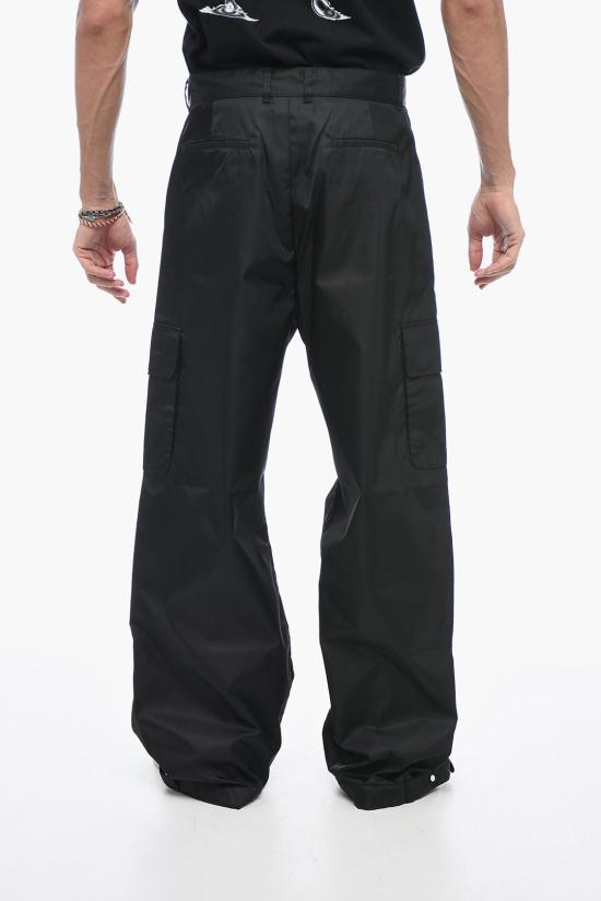  오프화이트 카고 팬츠 OMCF037F23 FAB005 1010 Black - OFF WHITE