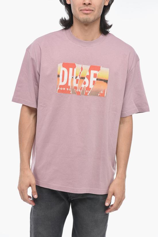  디젤 반팔 티셔츠 A11257 0JYYF 64U Pink