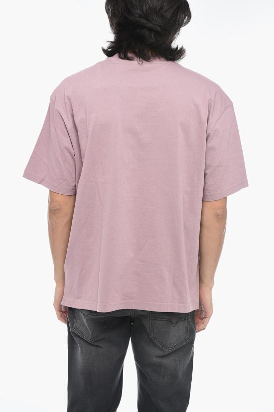  디젤 반팔 티셔츠 A11257 0JYYF 64U Pink - DIESEL