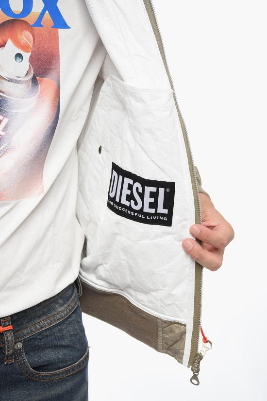  디젤 봄버 자켓 A08446 0LYKT 5JX Gray - DIESEL