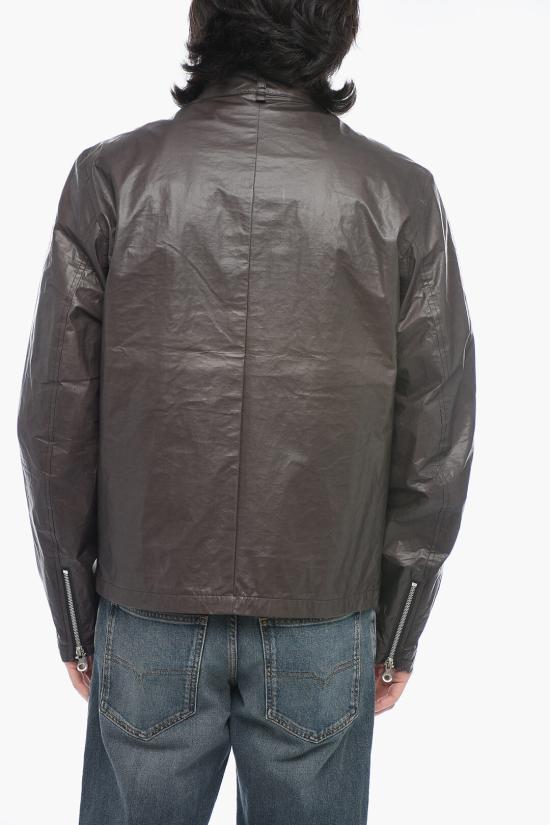  디젤 가죽 자켓 A08504 0DMAJ 9XX Black - DIESEL