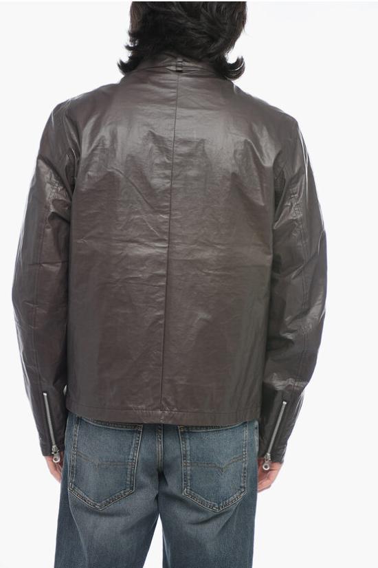  디젤 가죽 자켓 A08504 0DMAJ 9XX Black - DIESEL