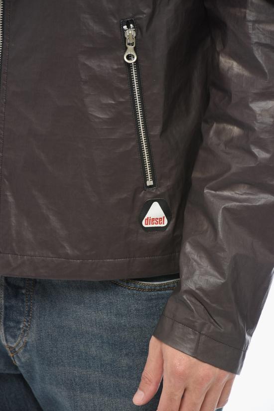  디젤 가죽 자켓 A08504 0DMAJ 9XX Black - DIESEL