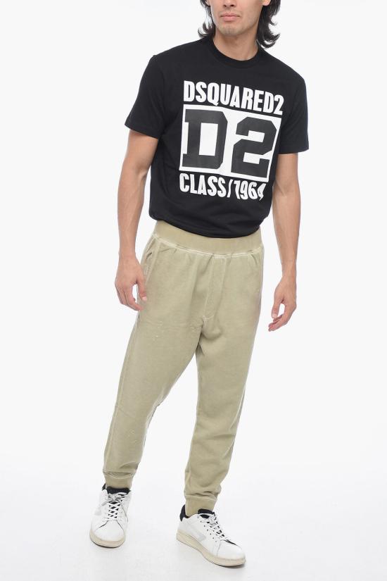  디스퀘어드2 트레이닝/조거 팬츠 S74KB0813 S25030 113 Beige - DSQUARED2