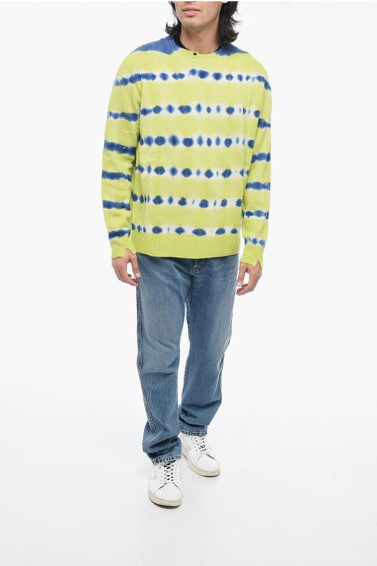  디젤 스웨터 A11217 0CMAX 5AS Yellow - DIESEL