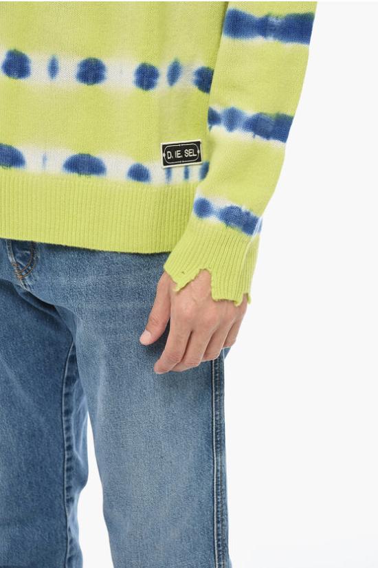  디젤 스웨터 A11217 0CMAX 5AS Yellow - DIESEL