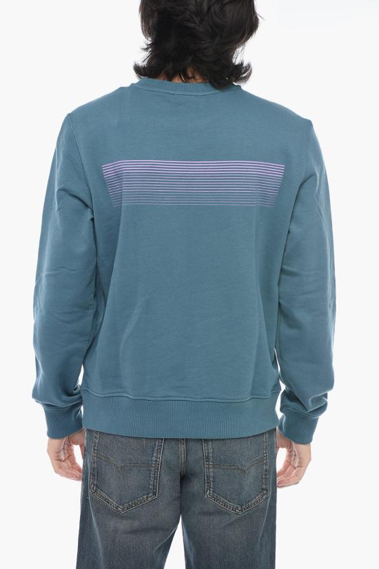  디젤 긴팔 티셔츠 A06490 0GRAC 8MU Light blue - DIESEL