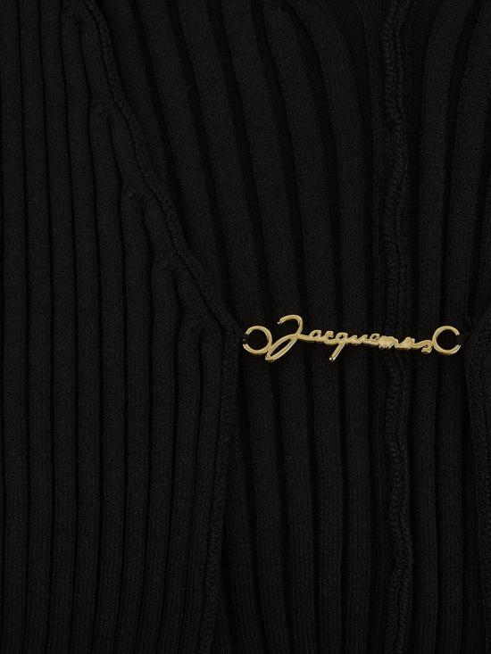  자크뮈스 가디건 22H223KN5002190990 Black - JACQUEMUS