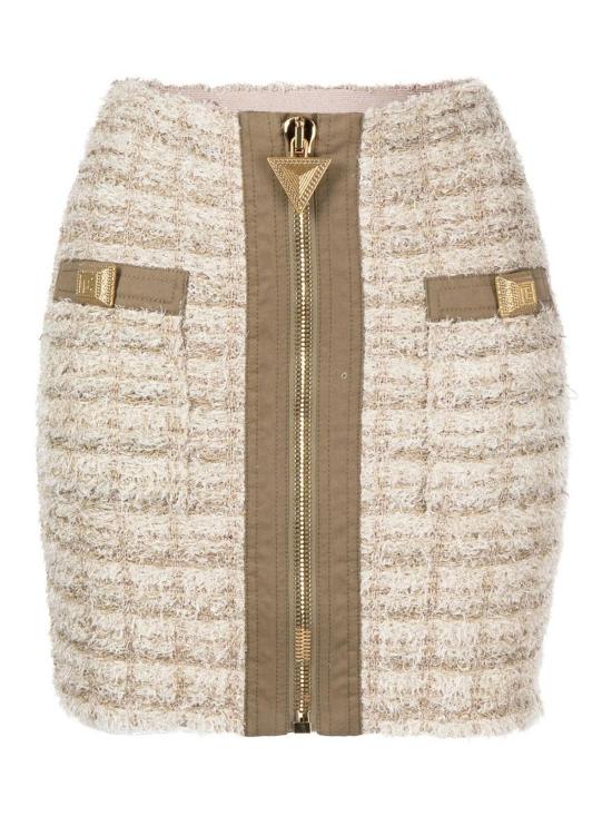  발망 숏 원피스 AF1LB012KD77GCC Beige