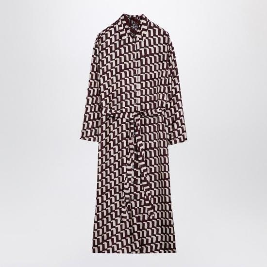 24FW 막스마라 미디 원피스 MICAELAVI PURPLE