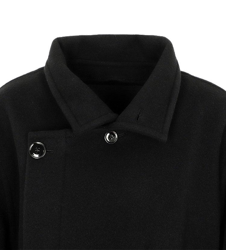  르메르 코트 랩 - 더블울 CO1037 LF1116 블랙 - LEMAIRE
