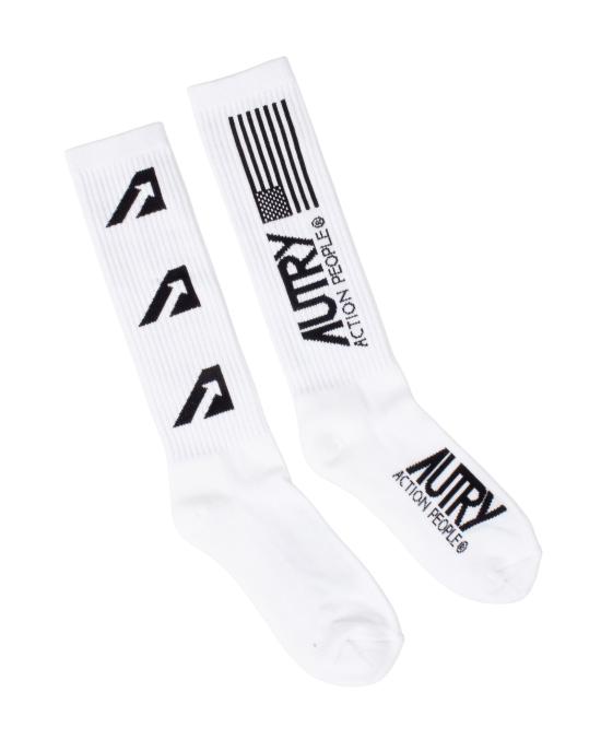  오트리 양말 SOIU2891 Bianco