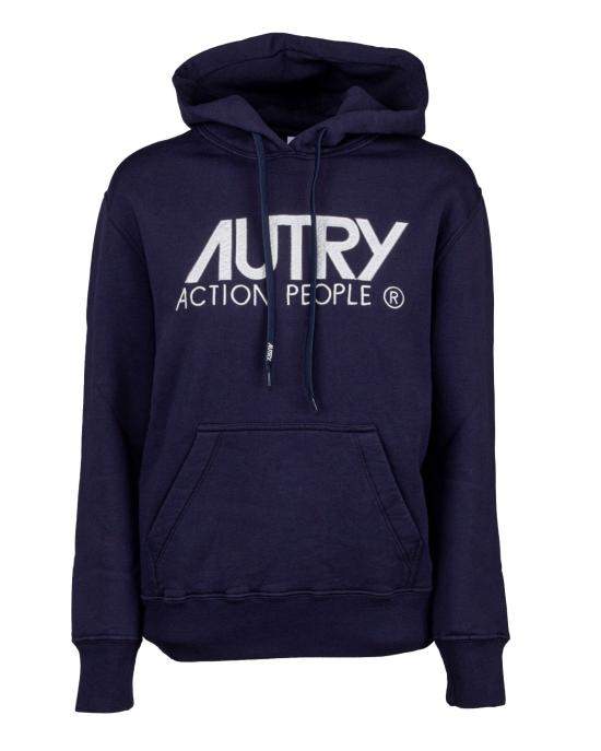 24FW 오트리 후드 티셔츠 HOIW409B BLU