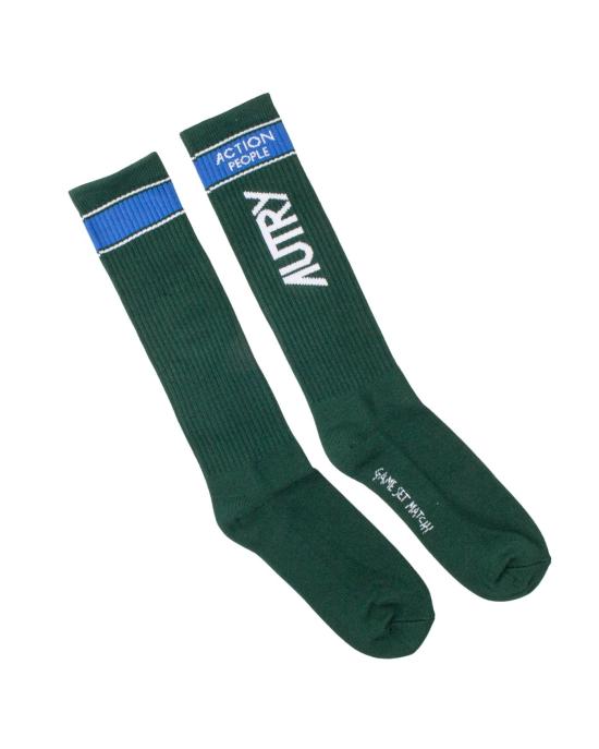 24FW 오트리 양말 SOSU46GW Verde