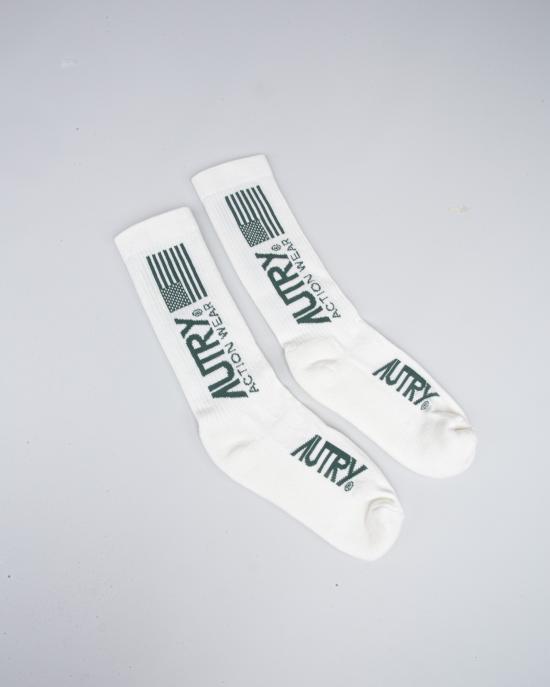  오트리 양말 SOTUAS50 VERDE Bianco