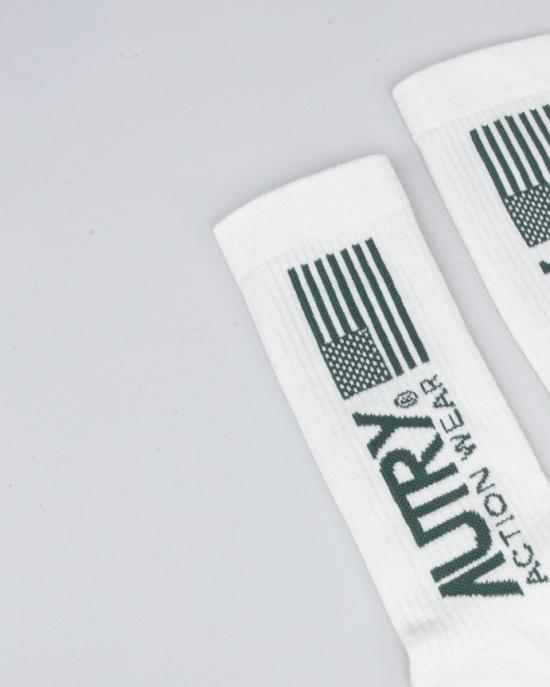  오트리 양말 SOTUAS50 VERDE Bianco - AUTRY