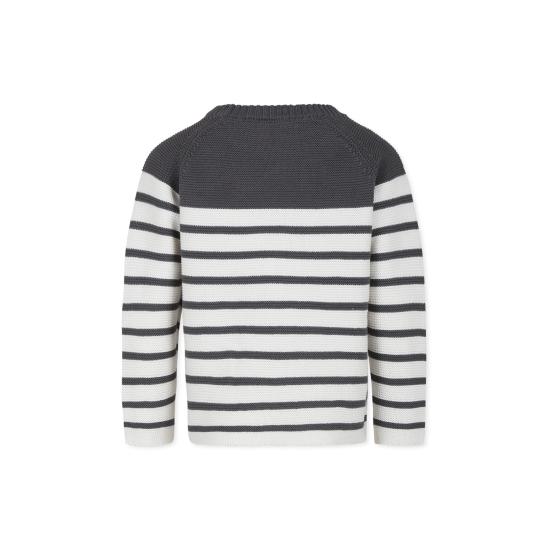 24FW [키즈] 릴 아뜰리에 풀오버 13232114 PEWTER IVORY - LIL ATELIER