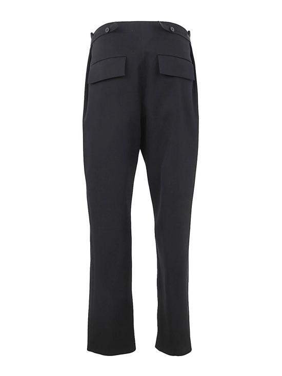  사피오 스트레이트 팬츠 N88GABARDINEBLACK Black - SAPIO