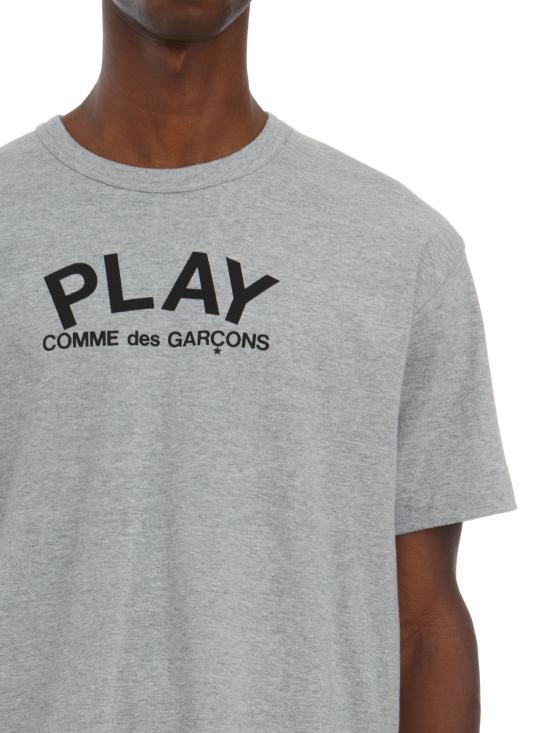 25FW 꼼데가르송 반팔 티셔츠 HAXT072051 Grey - COMME DES GARCONS