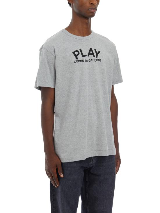 25FW 꼼데가르송 반팔 티셔츠 HAXT072051 Grey - COMME DES GARCONS