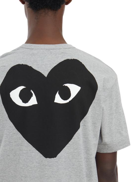 25FW 꼼데가르송 반팔 티셔츠 HAXT072051 Grey - COMME DES GARCONS