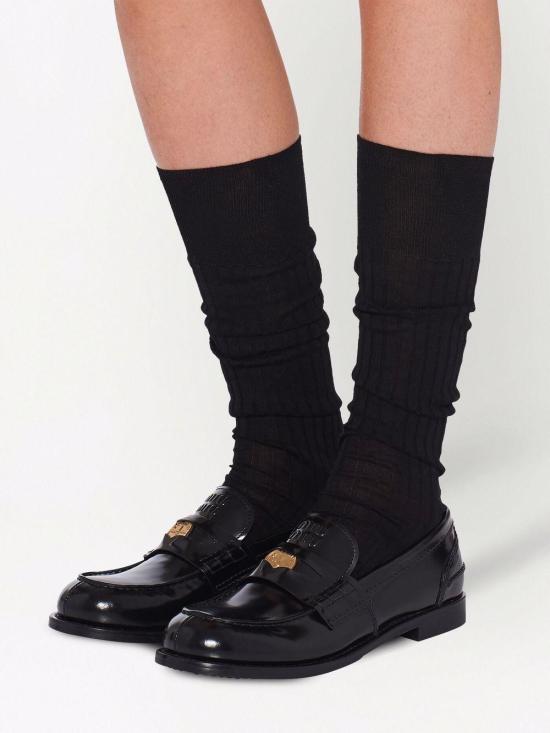 26FW 미우미우 로퍼 5D773DF020ULX F0002 NERO - MIU MIU