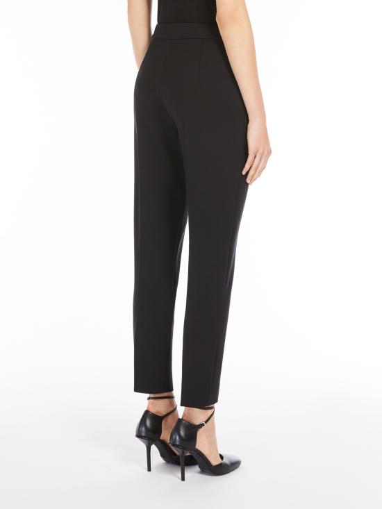 25FW 막스마라 스트레이트 팬츠 2421786021650PEGNO 008 NERO - MAX MARA