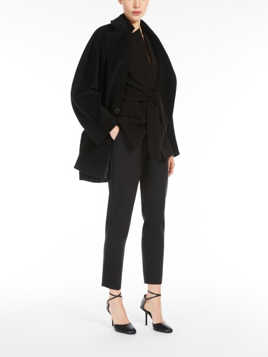 25FW 막스마라 스트레이트 팬츠 2421786021650PEGNO 008 NERO - MAX MARA