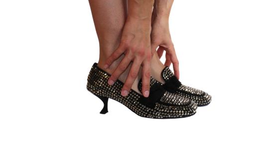 25FW 라 로즈 힐/펌프스 ES2214073 BLACK - LA ROSE