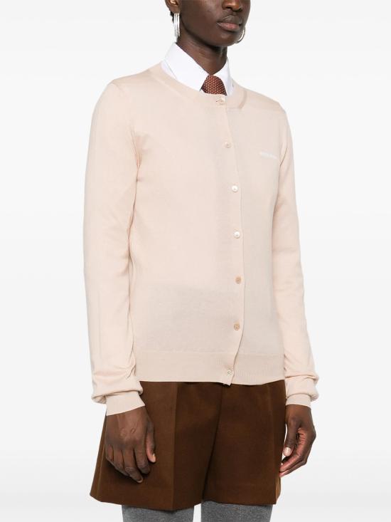 24FW 미우미우 가디건 MMF878SOOO13KW F0627 ALBINO - MIU MIU