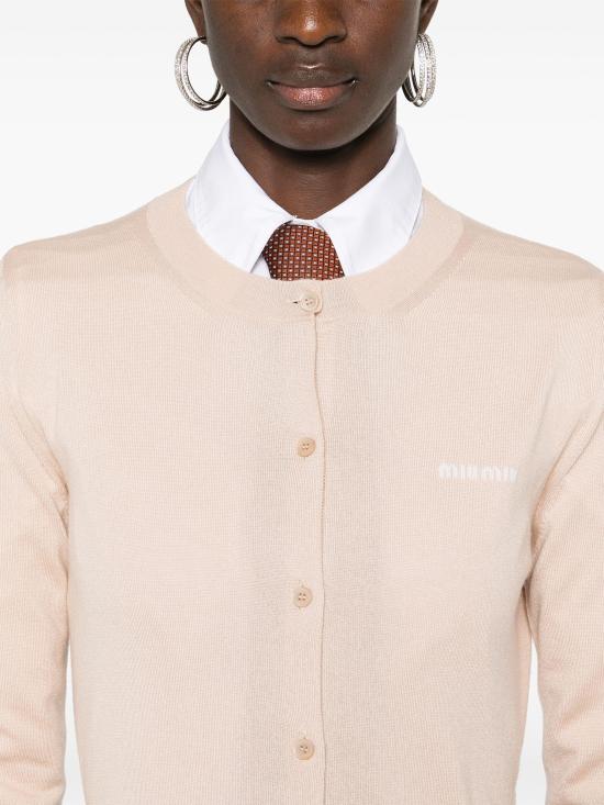  미우미우 가디건 MMF878SOOO13KW F0627 ALBINO - MIU MIU