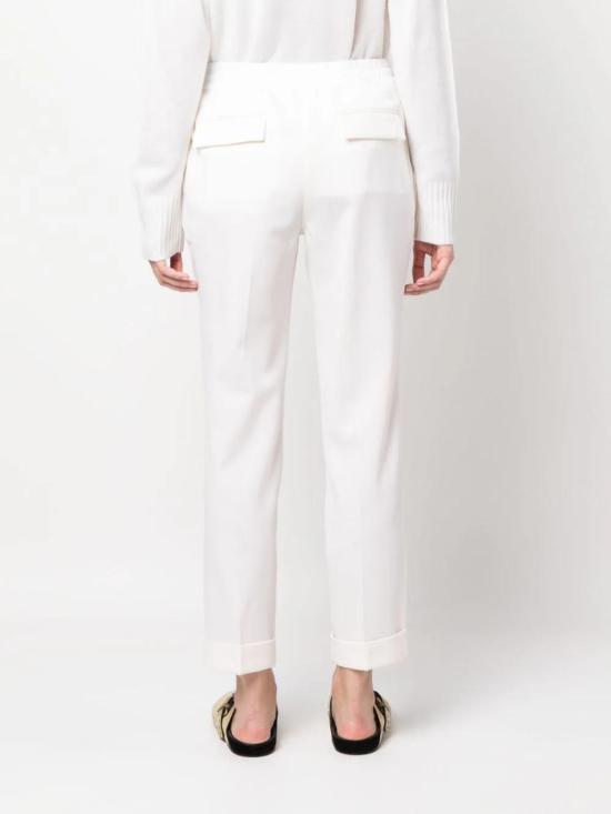  파로쉬 스트레이트 팬츠 D230386LILIUXY23 002 WHITE - PAROSH
