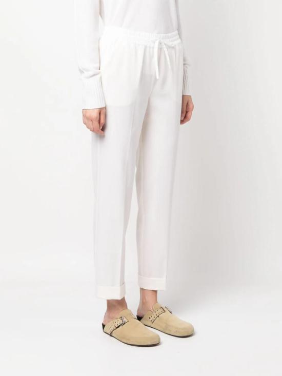  파로쉬 스트레이트 팬츠 D230386LILIUXY23 002 WHITE - PAROSH