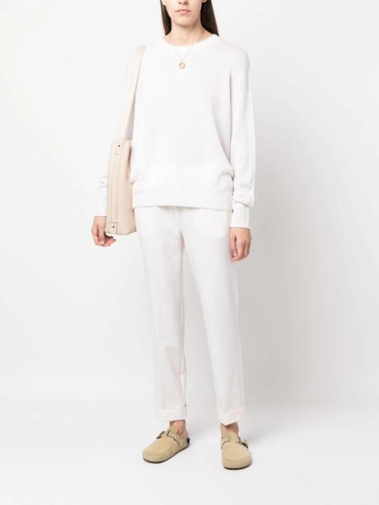  파로쉬 스트레이트 팬츠 D230386LILIUXY23 002 WHITE - PAROSH