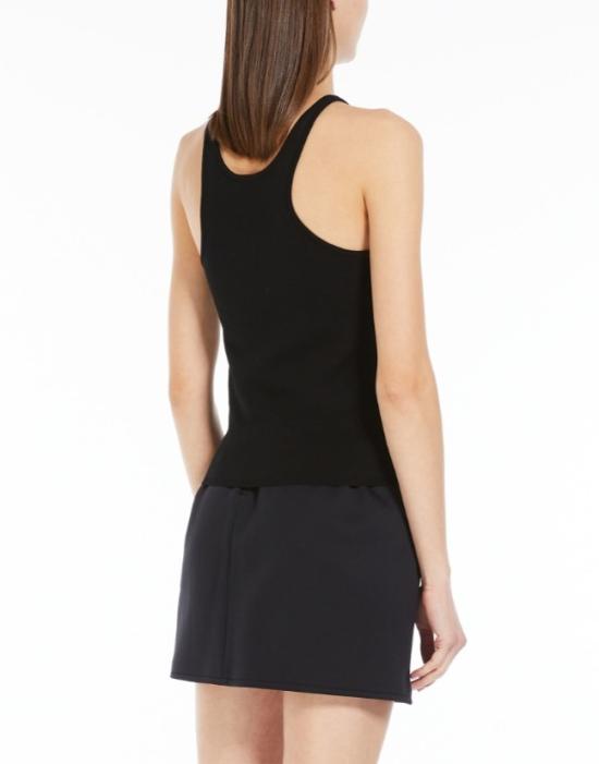  막스마라 민소매 티셔츠 2411361071650ALFEO 008 NERO - MAX MARA