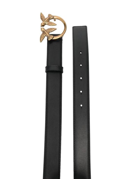 26SS 핑코 레귤러 벨트 100125A0F1 Z99Q NERO ANTIQUE GOLD - PINKO