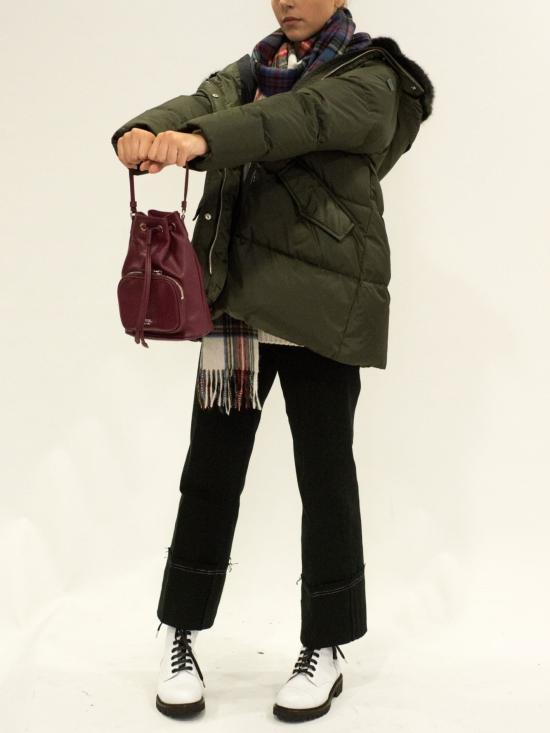 25FW 라 로즈 숄더백 50141 61 VINO - LA ROSE