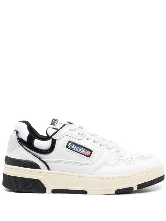 26SS 오트리 CLC 로우탑 레더 스니커즈 ROLWMM 04 MULT MAT WHT BLK