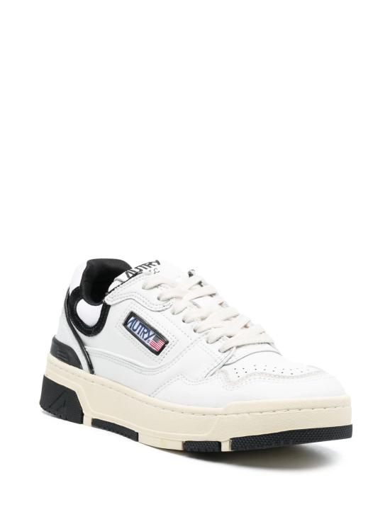26SS 오트리 CLC 로우탑 레더 스니커즈 ROLWMM 04 MULT MAT WHT BLK - AUTRY