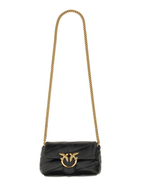 26FW 핑코 숄더백 100040A0F2 Z99Q NERO ANTIQUE GOLD - PINKO