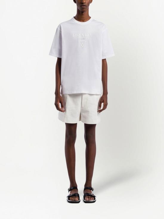 25SS 프라다 탑 UJN815S2211052 F0009 BIANCO - PRADA